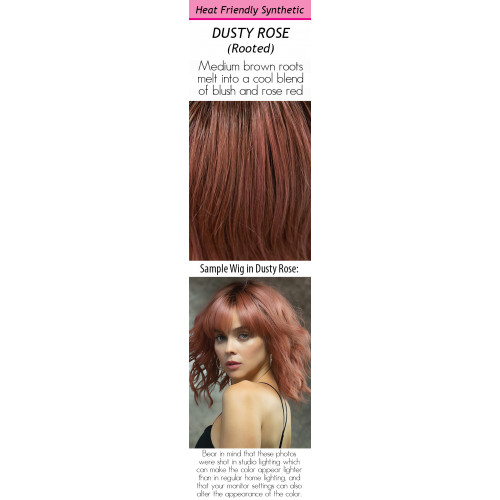  
Color Choice: Dusty Rose (Rooted)